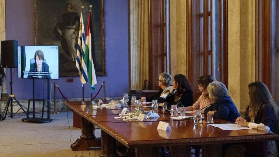 Día de la mujer palestina en el Palacio Legislativo - Foto: Victoria Camboni 