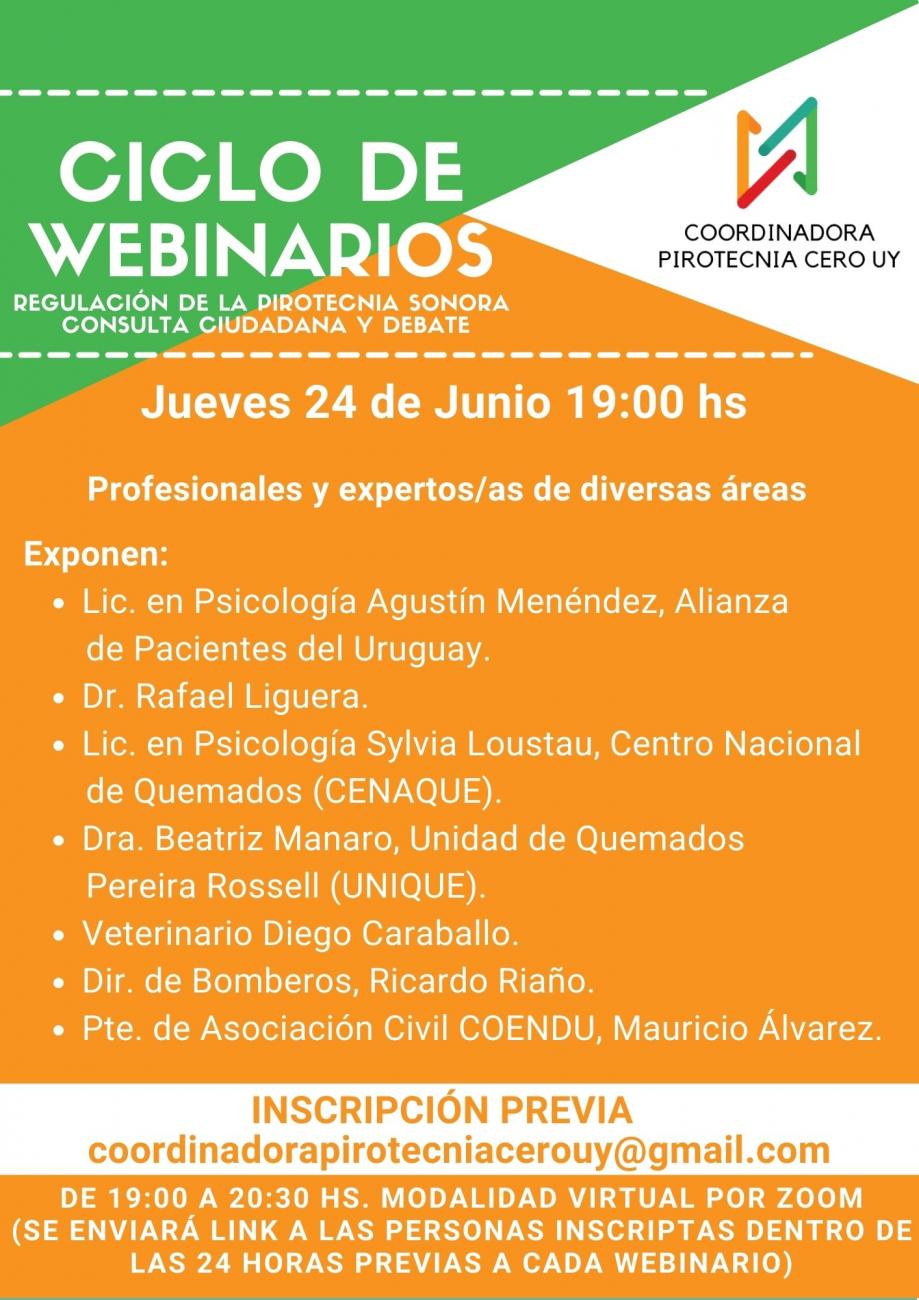 Flyer cuarto Webinario 