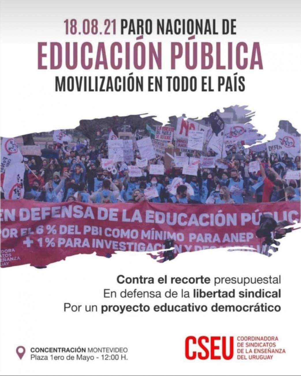 Afiche de la convocatoria
