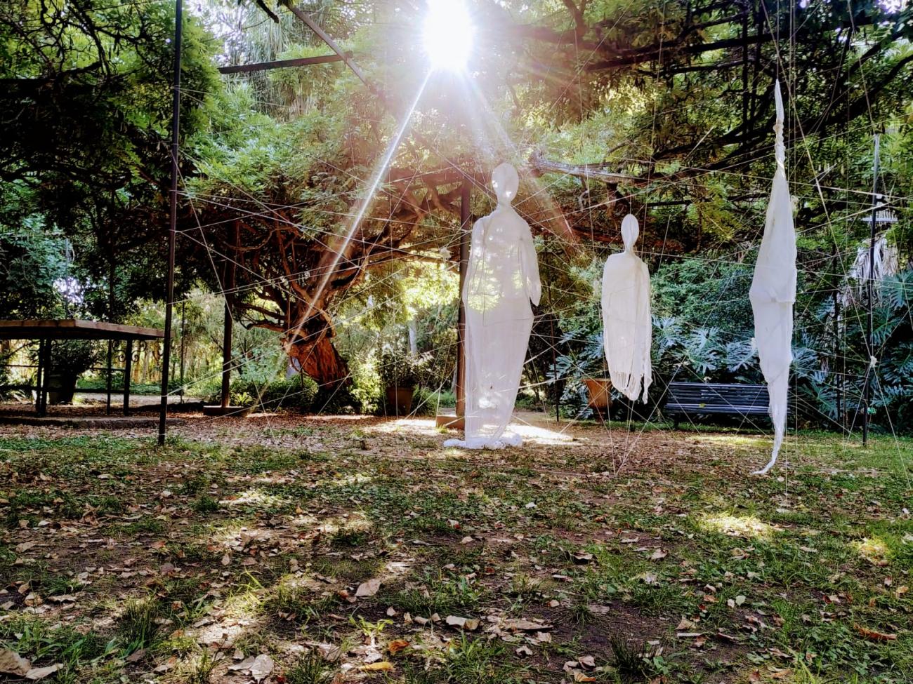 Entramadas en el Parque Capurro. Santa Lucia. Canelones.