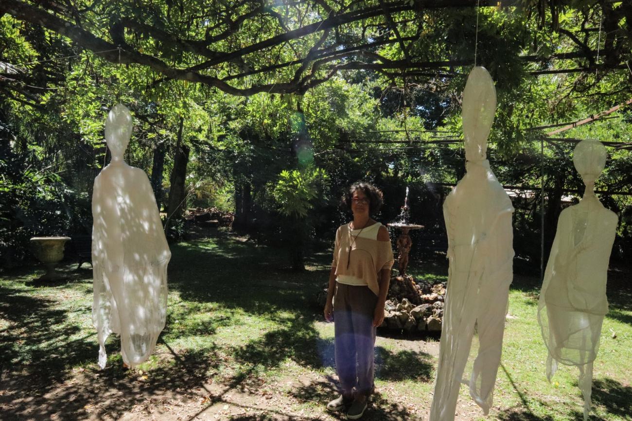 Entramadas en el Parque Capurro. Santa Lucia. Canelones.