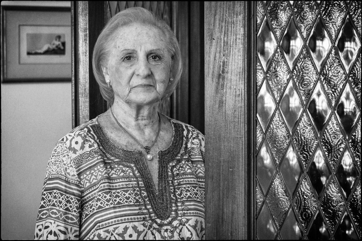 Foto de sobreviviente uruguayo del nazismo. Aaron Sosa