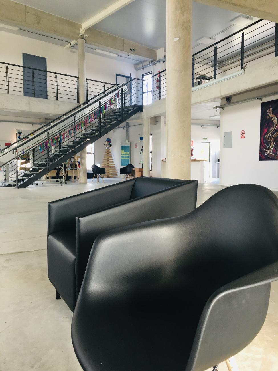 Foto del interior del centro cultural Alba Roballo