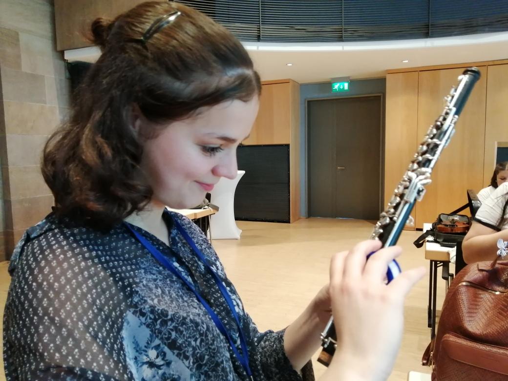 Orquesta Juvenil en Kassel. Foto: Marlene Montes de Sommer