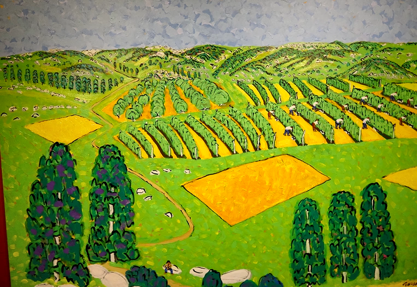 Mario Giacoya en el MNAV