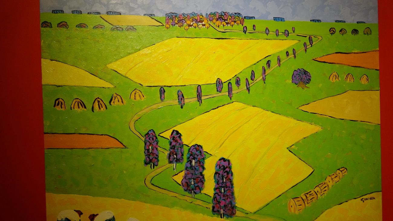 Mario Giacoya en el MNAV