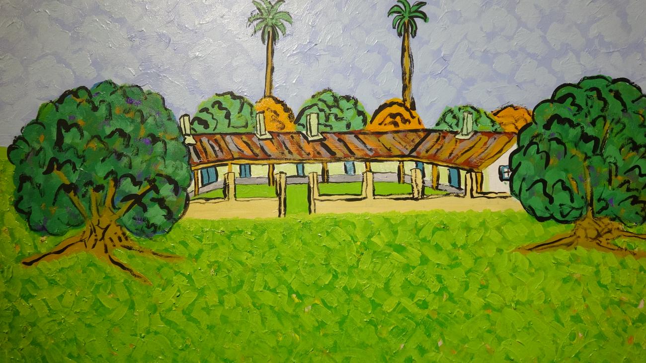 Mario Giacoya en el MNAV