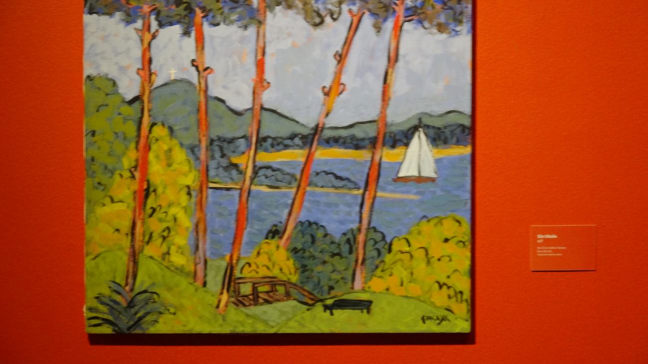 Mario Giacoya en el MNAV