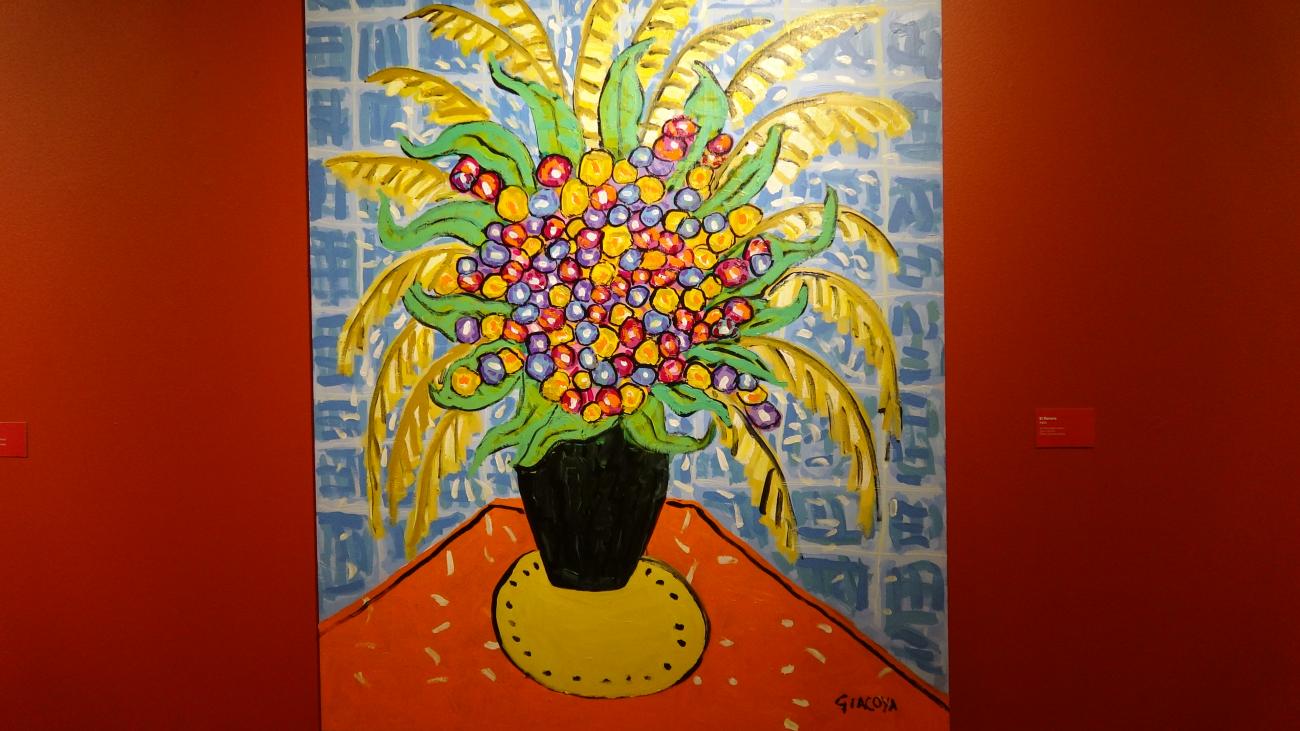 Mario Giacoya en el MNAV