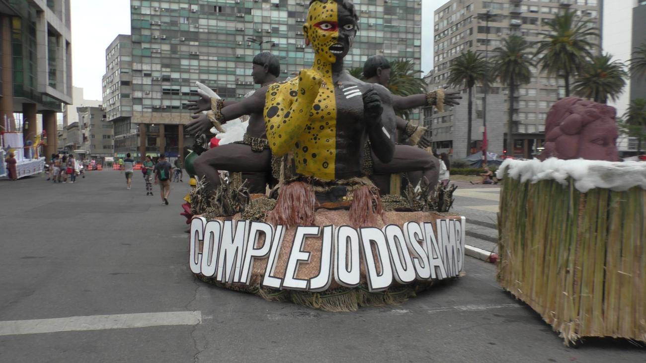 En la previa del desfile