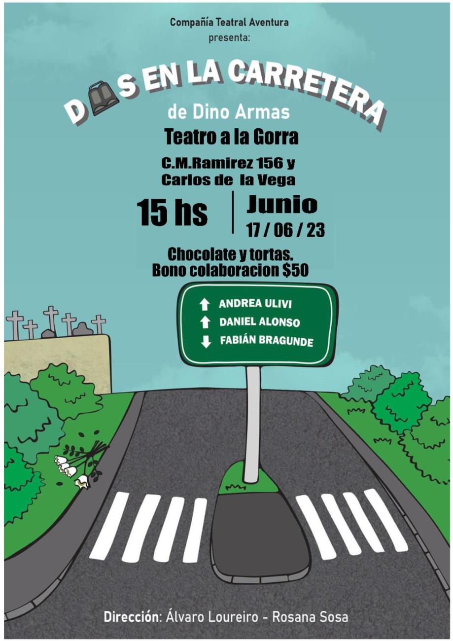 "Dos en la carretera" de Dino Armas. 