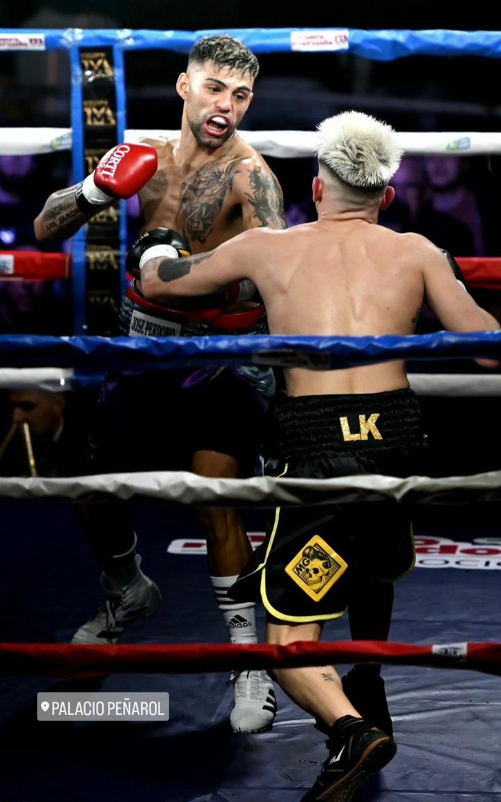 Pereira vs Perdomo. Foto: Marcelo Szwarcfiter