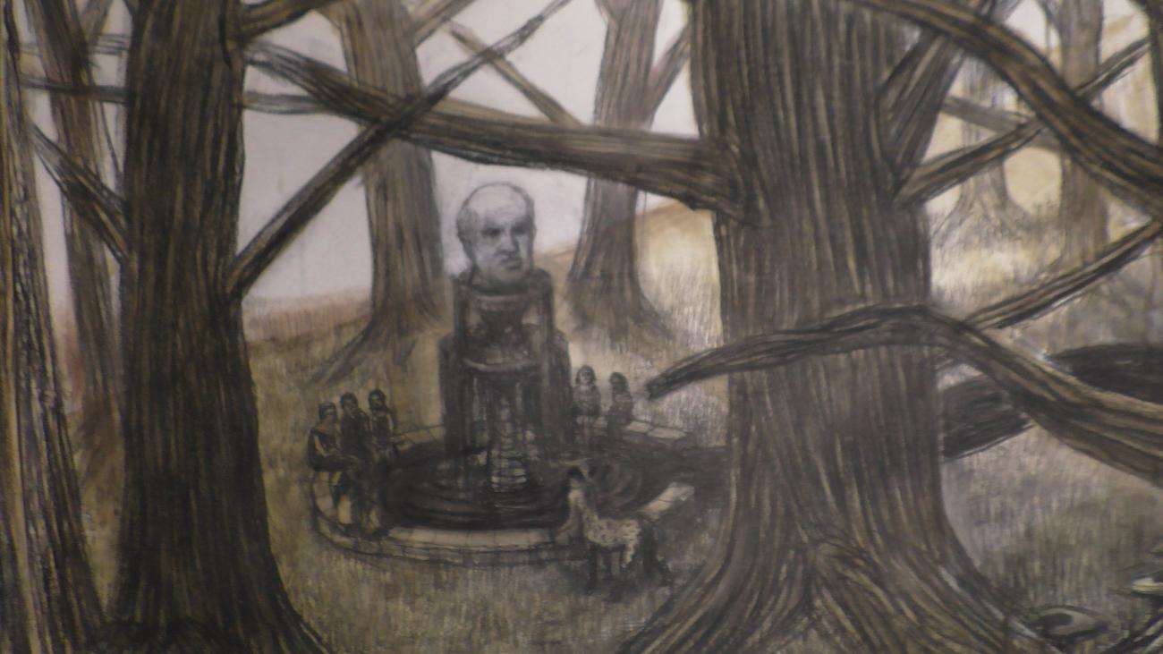 Daniel Santoro en el MNBA de Buenos Aires