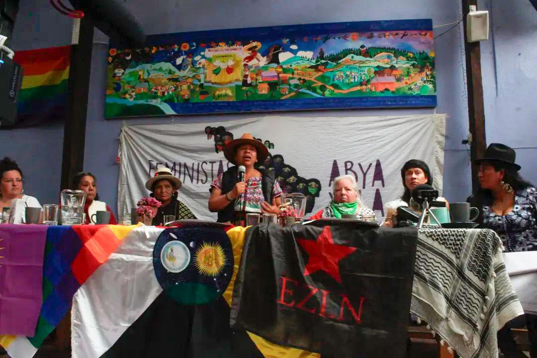 Lolita Chávez en conferencia de prensa en Chiapas, México - Our Voice