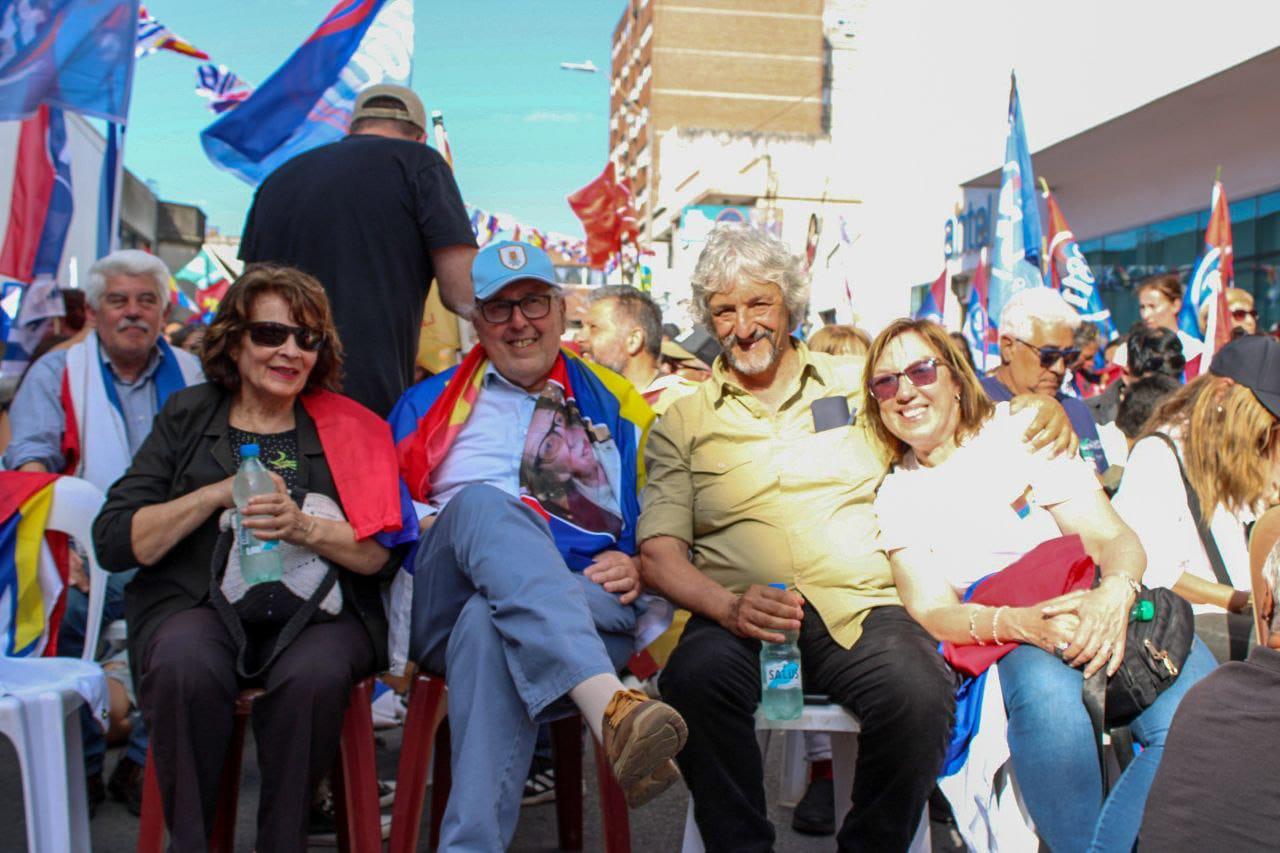 Acto partidario en Ciudad de Las Piedras.