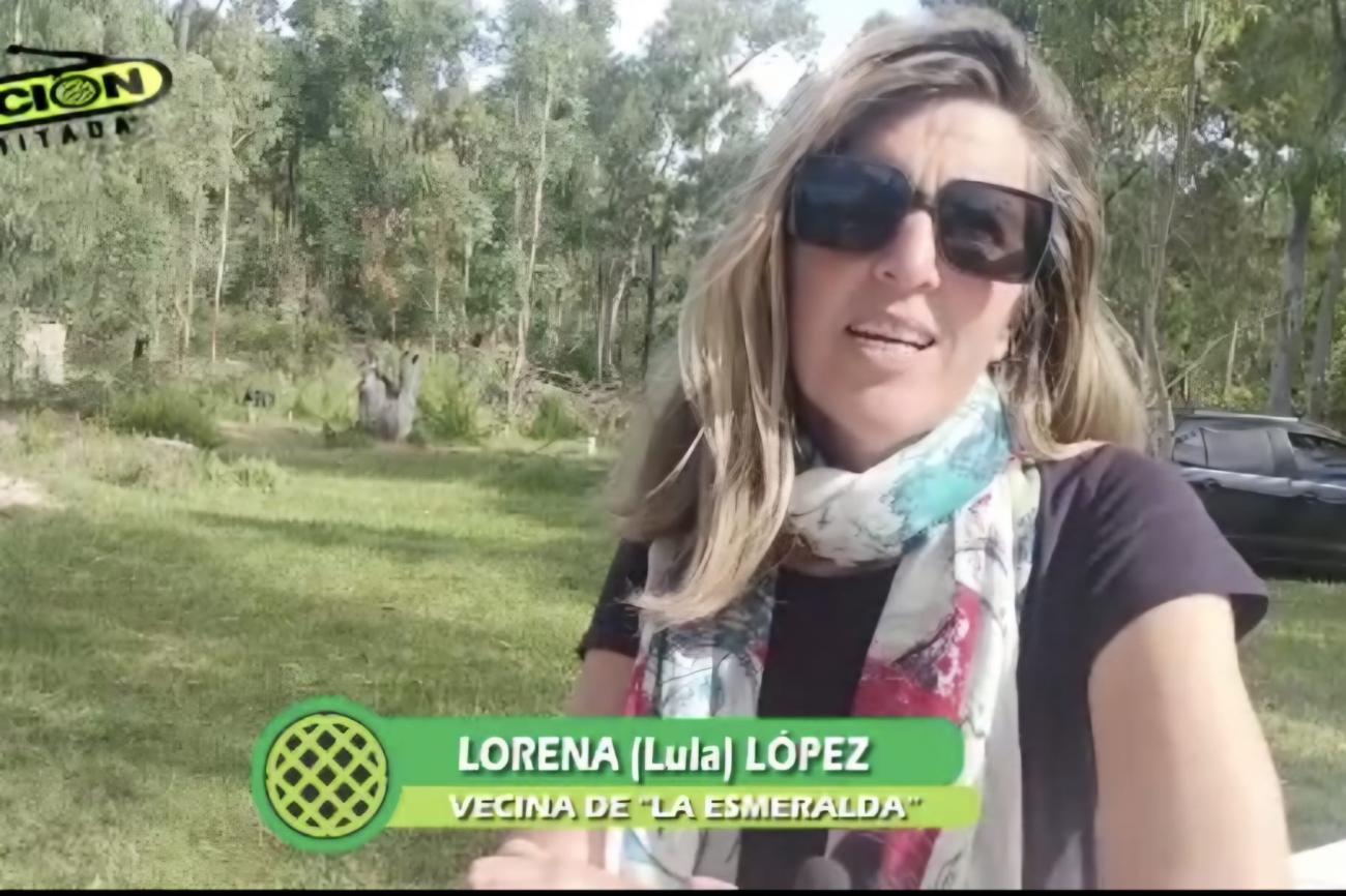 Lorena López - Vecina de La Esmeralda