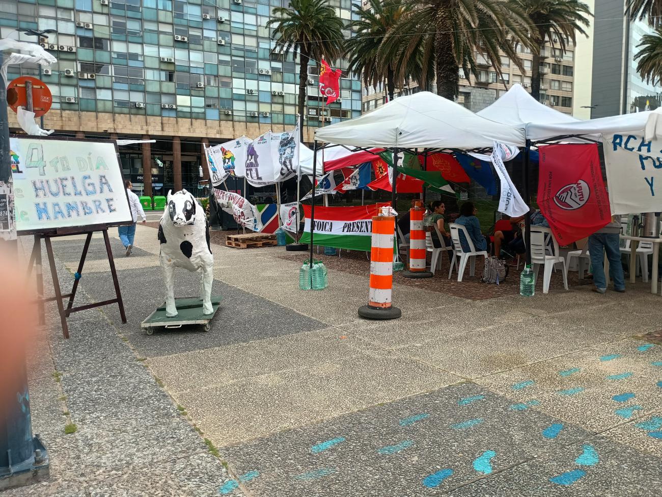 Conflicto en la industria láctea