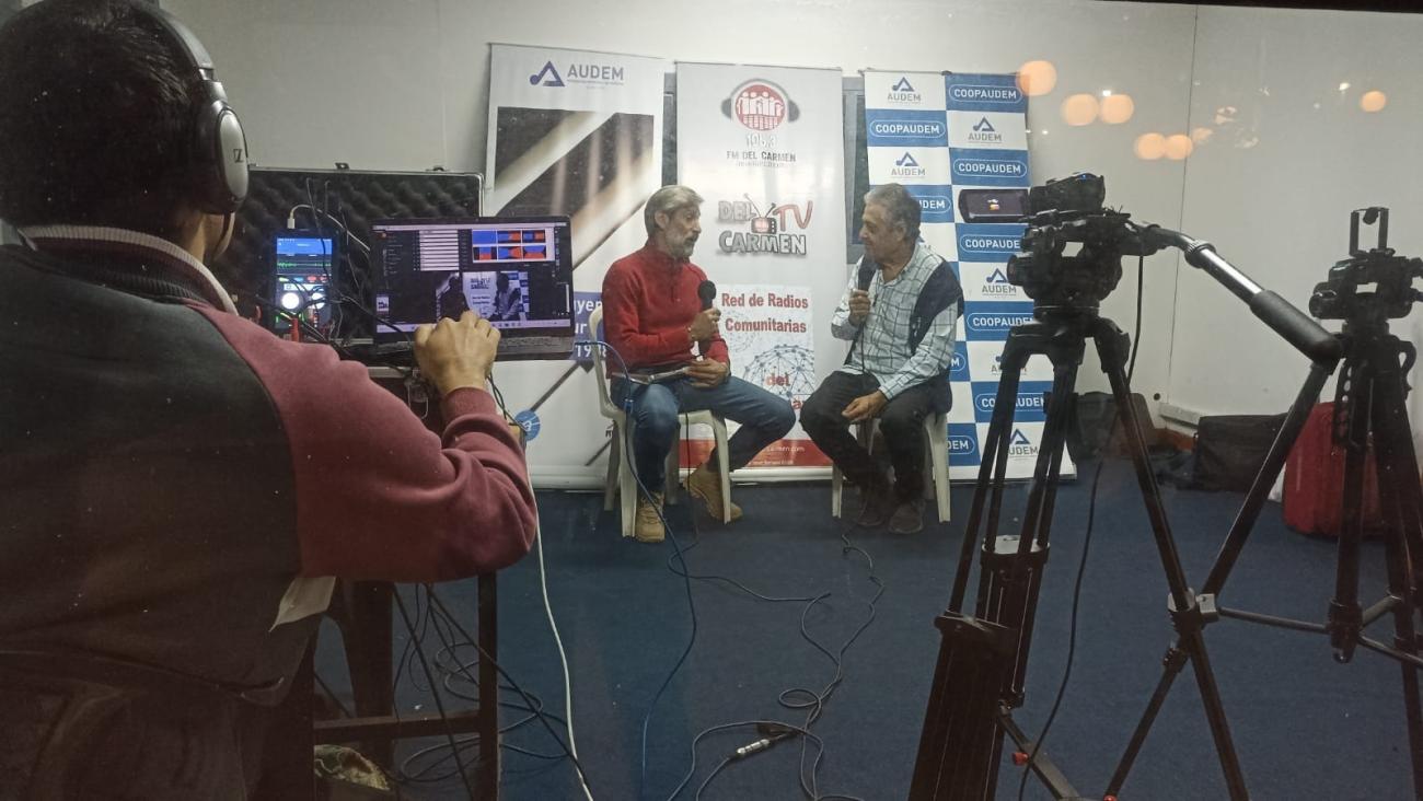 Trasmitiendo desde el especio de CoopAudem