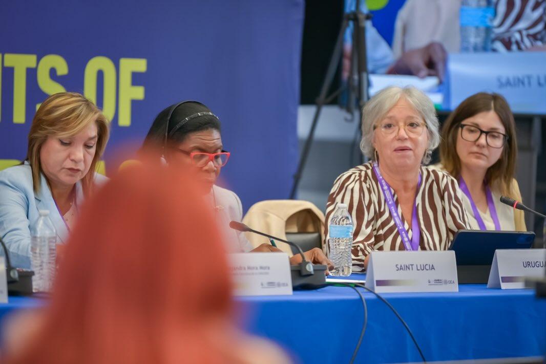 Histórico: Mónica Xavier fue electa presidenta de la Comisión Interamericana de Mujeres de la OEA