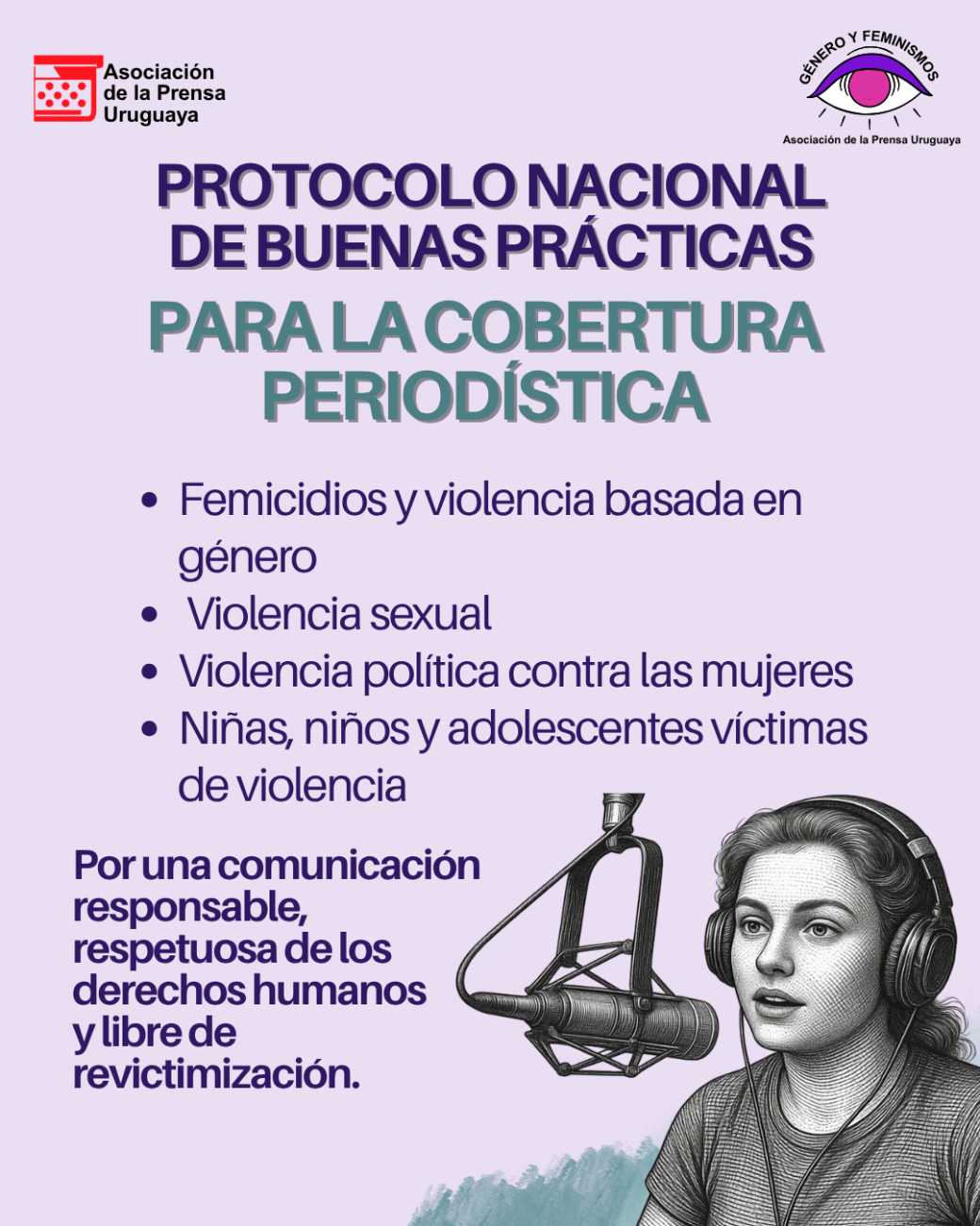 APU propone incorporar la protección de las mujeres periodistas y trabajadoras de la prensa al Plan Nacional de Género